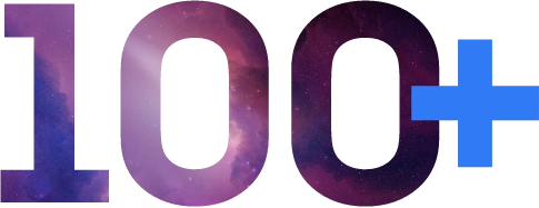 Более 100 реализованных кейсов и работ
